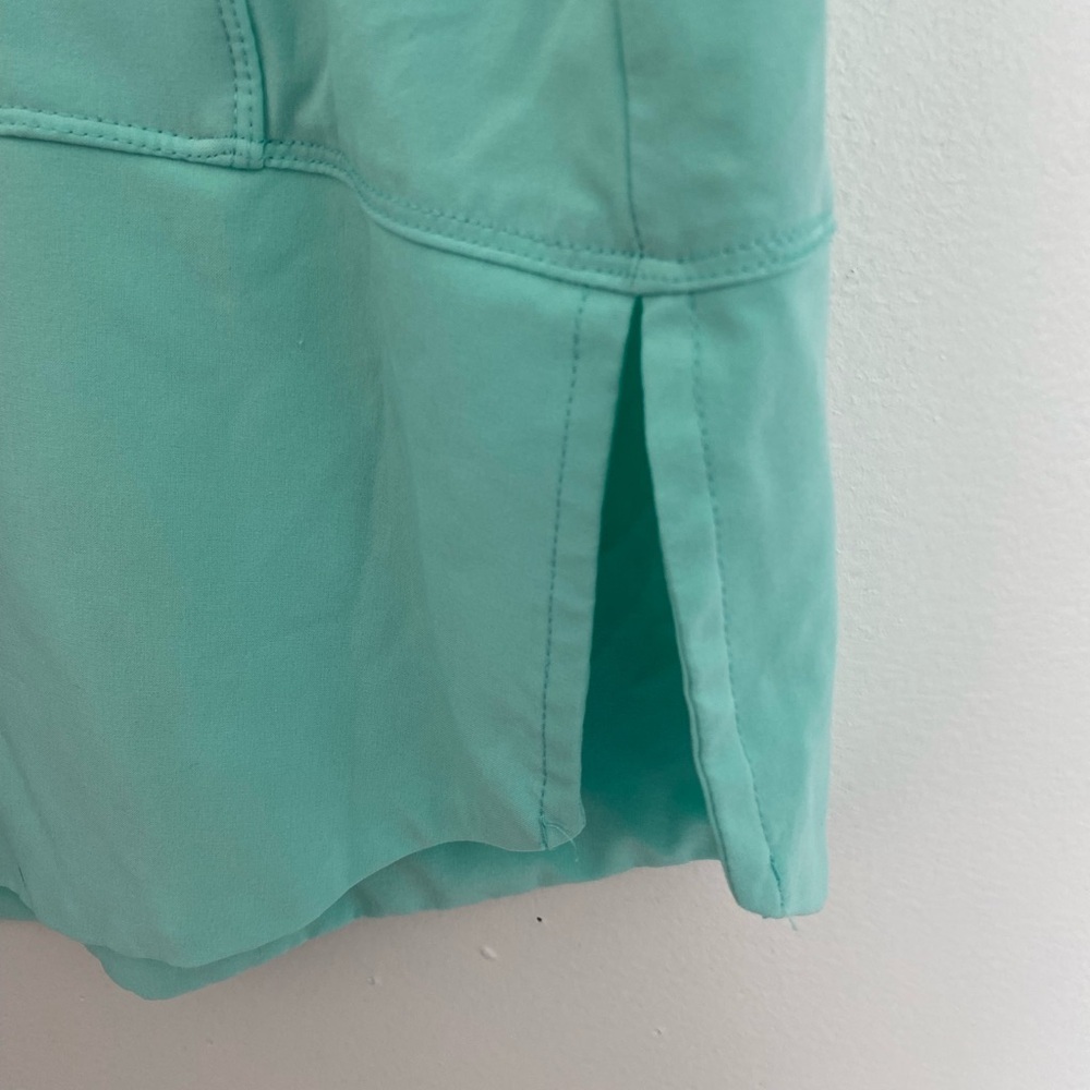 LL Bean Women Pastel Green Hooded Long Tunic Shirt Medium Lightweight‎ GorpeCore - Picture 4 of 11